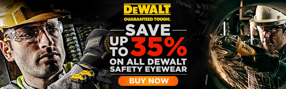 DeWalt HDP Polarized Safety Glasses 