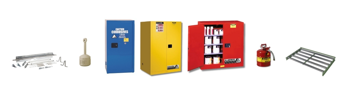 Safety Cabinets and Safety Cans