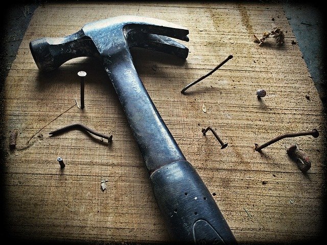 Just hammering a loose nail. #19thcenturytiktok #suttersfort #sacramen... |  nail | TikTok