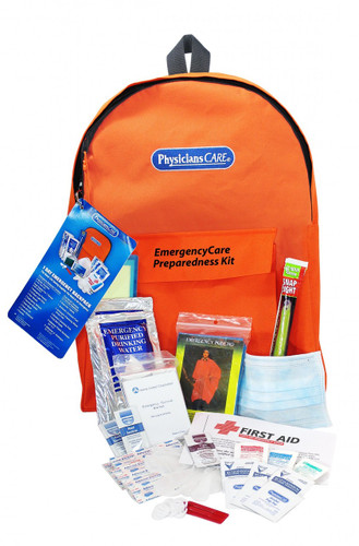 First Aid Only 91058 2 Person Emergency Preparedness Wildfire Backpack