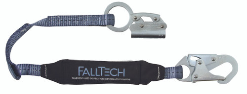 FallTech 8353 SoftPack 3 Ft SAL with Self-Tracking Rope Grab