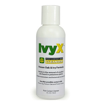 IvyX 84666 4 Oz Post-Contact Skin Cleanser Lotion
