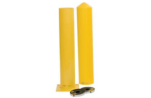 Eagle 1763PS 6 in. Steel Bollard Post & Poly Post Sleeve 36 in. Combo