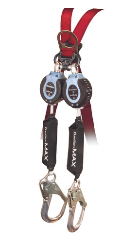 FallTech 82709TB5 DuraTech 9' MAX Twin Leg SRD - Aluminum Rebar Hook