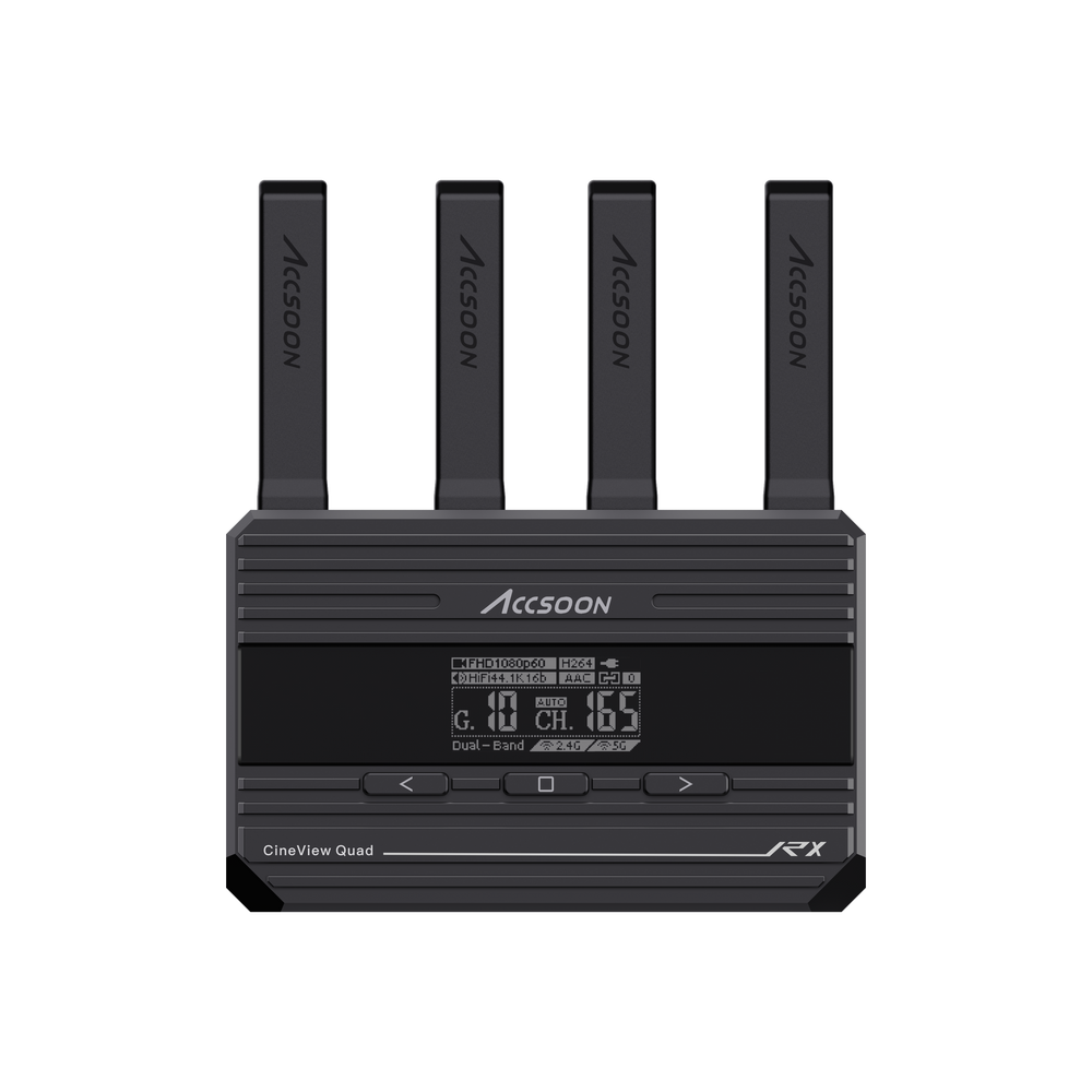 Accsoon CineView Quad Multispectrum Wireless Video Transmitter and 