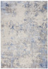 Silky Textures SLY04 Blue Ivory Grey