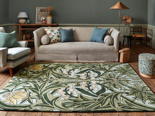 Morris & Co Wilhelmina Linen Mustard 127401