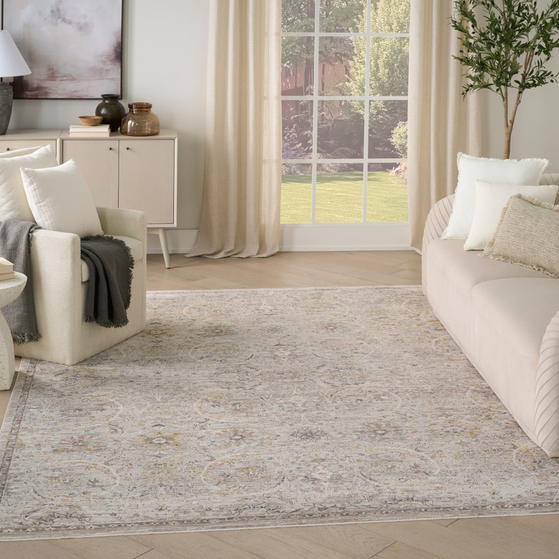 Antique Fusion Anf03 Light Grey