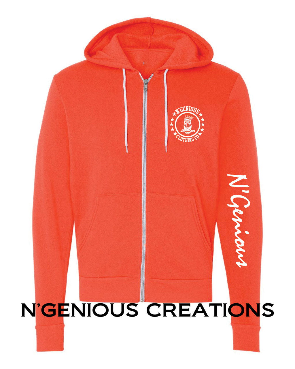 owl zip up hoodie