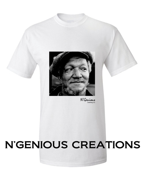N'GENIOUS CREATIONS EXCLUSIVE ICON SERIES TSHIRT- REDD FOXX 