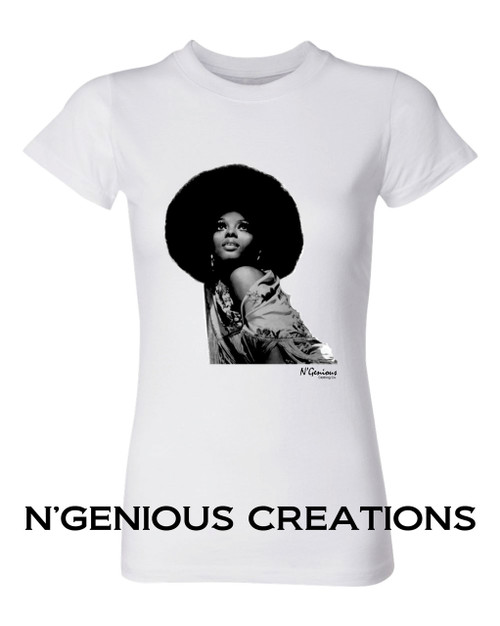 N'GENIOUS CREATIONS EXCLUSIVE ICON SERIES TSHIRT- DIANA ROSS