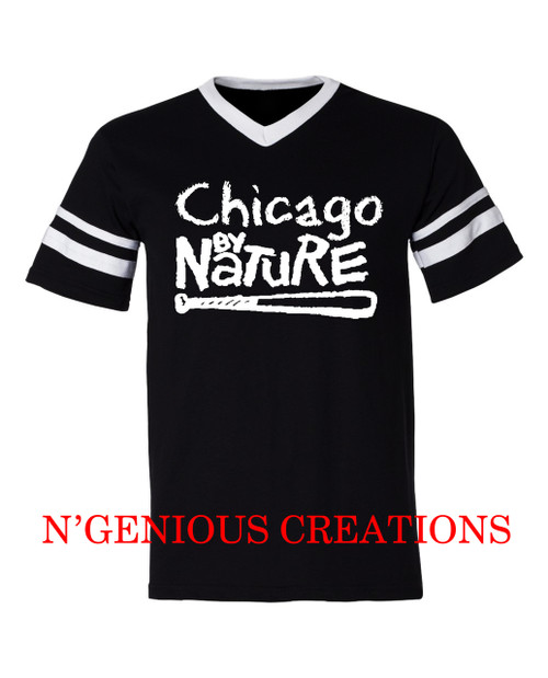 CHICAGO BY NATURE JERSEY STYLE TSHIRT