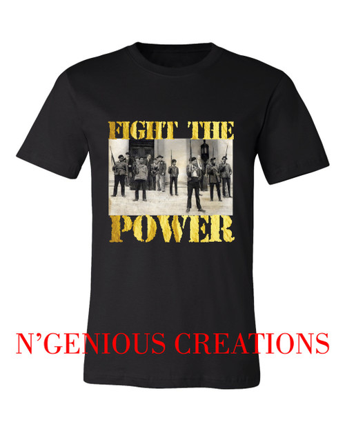 FIGHT THE POWER MENS TSHIRT