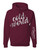MAROON WITH SILVER