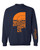 NAVY BLUE WITH ORANGE