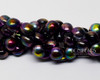 9x8mm Magic Violet Wide Cap Mushroom Buttons (150 Pieces)