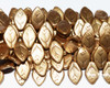 12x7mm Aztec Gold Leaves (300 Pieces)