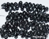 4x6mm Granite Galaxy Black Drops (300 Pieces)