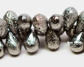 6x9mm Chrome Etched Drops (150 Pieces)