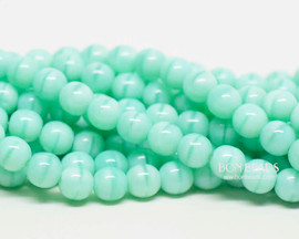 6mm Larimar Round Smooth Druks (300 Pieces)