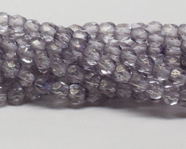 3mm Lavender Round Fire Polished (600 Pieces)