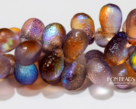 6x9mm Etched Topaz Multi Celestial Drops (150 Pieces) 6x9mm Etched Topaz Multi Celestial Drops (150 Pieces)