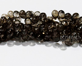 4x6mm Dark Marble Drops (300 Pieces)