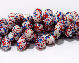 6x9mm Pollock White Drops (150 Pieces)
