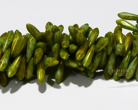 3x11mm Moss Bohemian Picasso Daggers (300 Pieces)