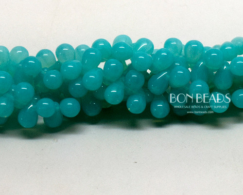 4x6mm Caribbean Turquoise Drops (300 Pieces)