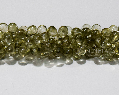 4x6mm Emerald Marble Drops (300 Pieces)