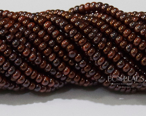 6/0 Aged Rouge Lights Picasso Mix (1/4 Kilo)