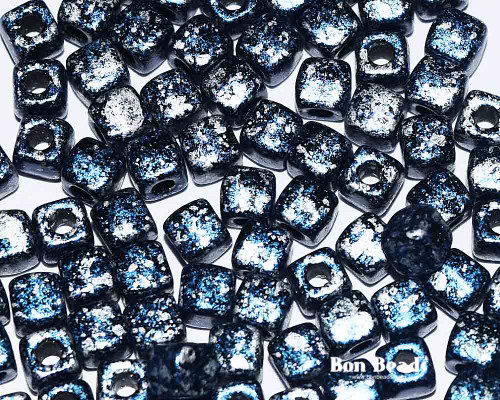 6/0 Granite Galaxy Lapis Cubix® (50 Grams)