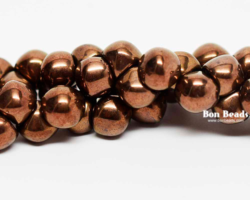 7mm Antique Bronze Wide Cap Mushroom Buttons (150 Pieces)