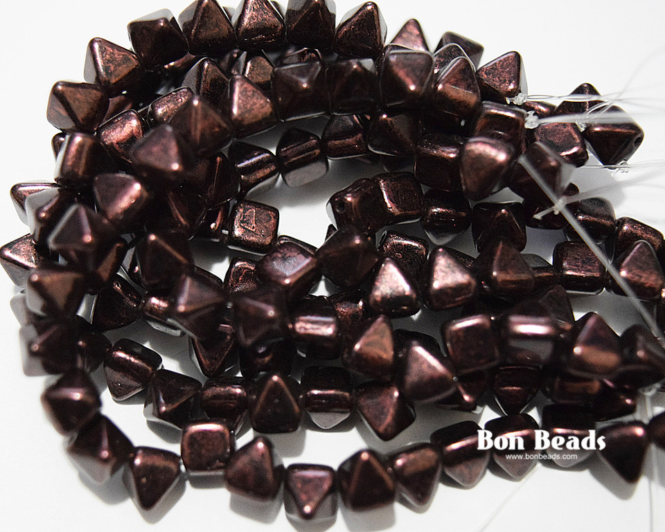 Pressed Beads - Pyramids - Bon Beads