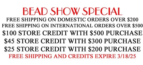 Free shipping free beads