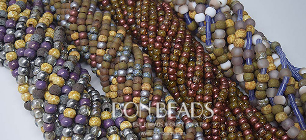 new large hole seed bead mixes 