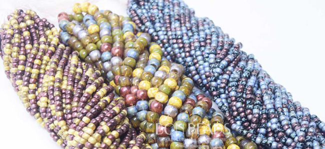 New large hole seed bead mixes