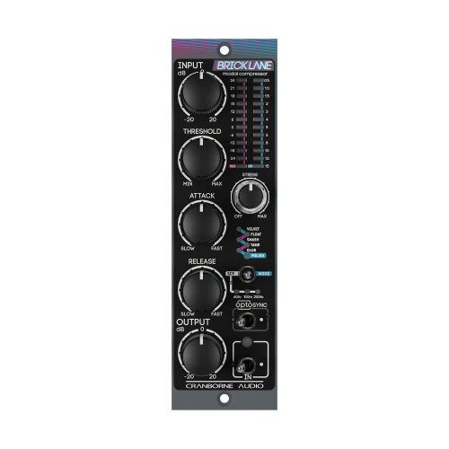 Cranborne Audio Brick Lane 500 front panel and controls