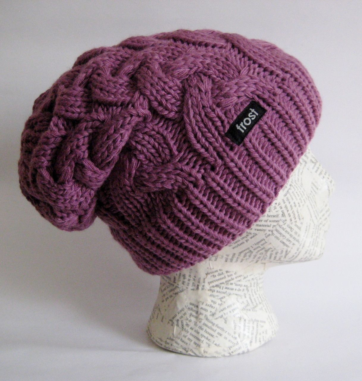 Woman's Slouchy Beanie Slouchy Winter Hat Winter Knit Hat