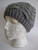 Cable knit beanie hat for women