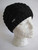 Cable knit beanie hat for women