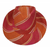 Raffia Straw Fedora Hat: Women's Summer Beach Sun Hat Pink/Orange
