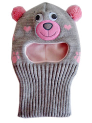 Animal balaclava hat for girls