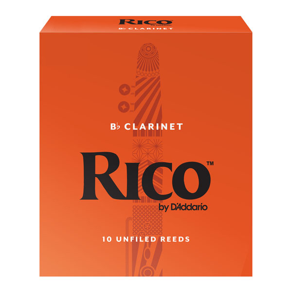 Rico by D'Addario Bb Clarinet Reeds (10-Pack) - Paul Effman Music