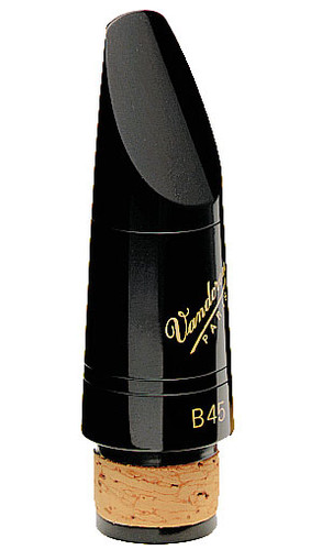 Vandoren B45 Bb Clarinet Mouthpiece Vandoren B45 Bb Clarinet Mouthpiece - Ebonite, Medium Long Facing