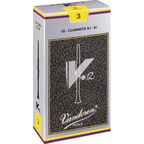 Vandoren V-12 Bb Clarinet Reeds (10-pack)