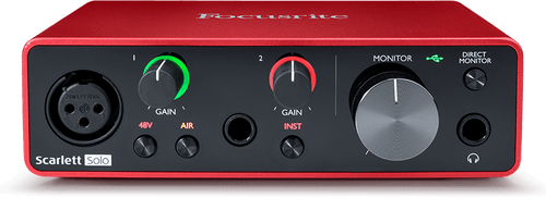 Focusrite Scarlett Solo 3rd Gen USB Audio Interface