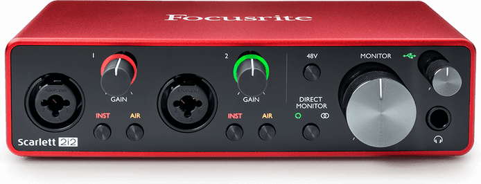 DTM・DAW Focusrite Scarlett 2i2 3rd Gen Focusrite Scarlett 2i2 3rd Gen USB Audio Interface - Paul