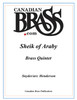 Sheik of Araby Brass Quintet (Snyder/arr. Henderson) archive copy PDF download
